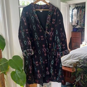 Vintage housecoat - southwest style print Laura-kiran